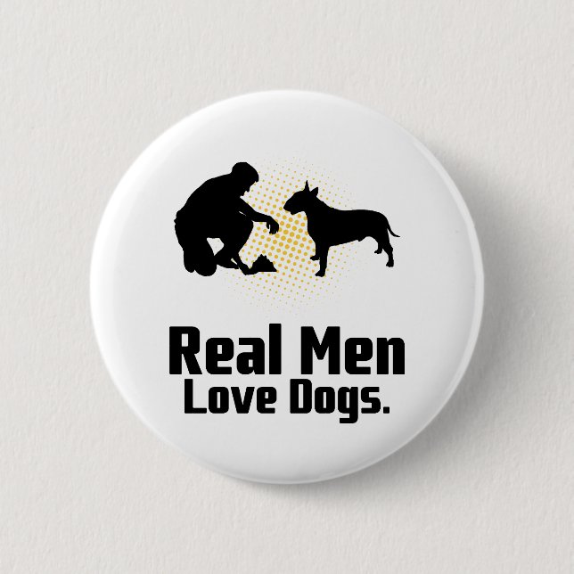 Bull Terrier Button (Front)