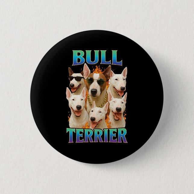 Bull Terrier  Button (Front)