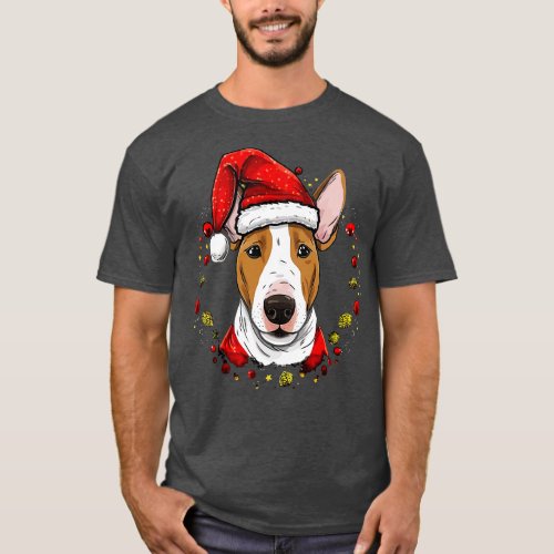 Bull Terrier Christmas T_Shirt