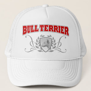 Bull Terrier COA red text Trucker Hat