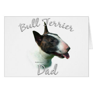 Bull Terrier Dad 2 Cards