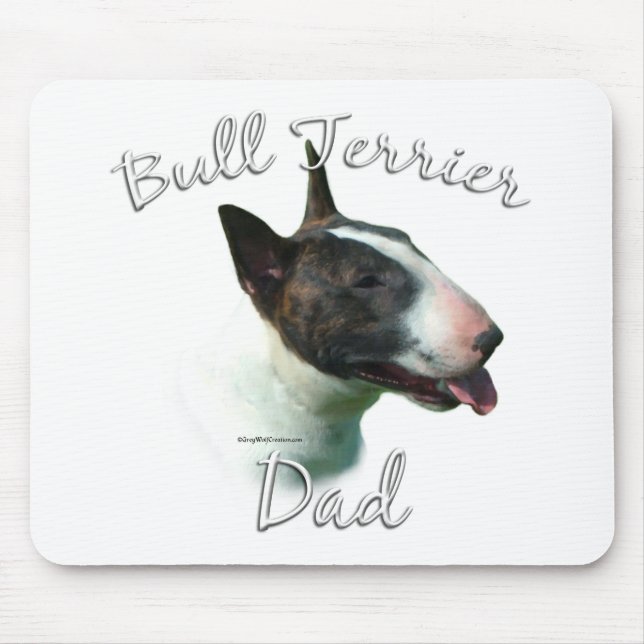 Bull Terrier Dad 2 Mouse Pad (Front)