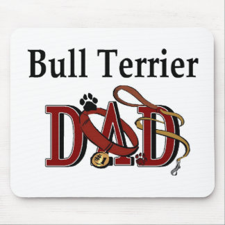 Bull Terrier DAD Mouse Pad