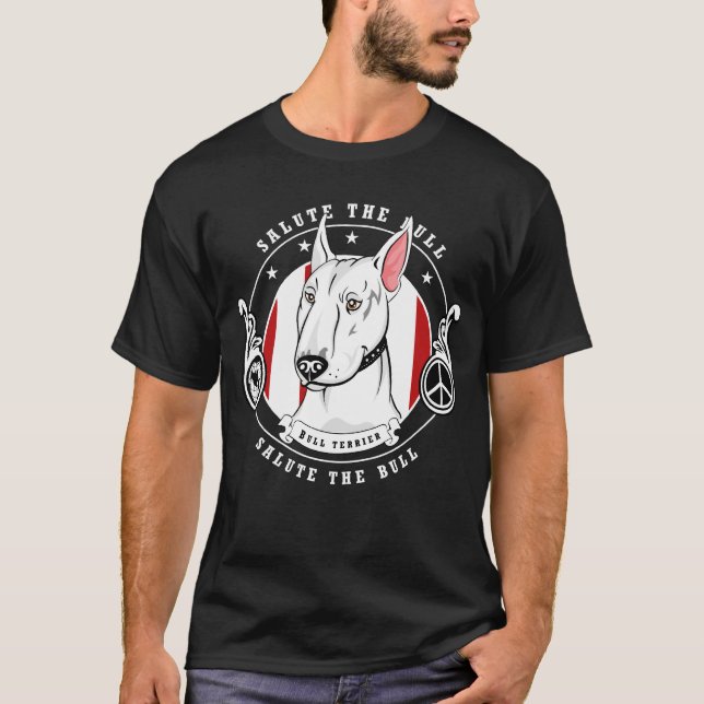 Bull Terrier Dark Shirt (Front)