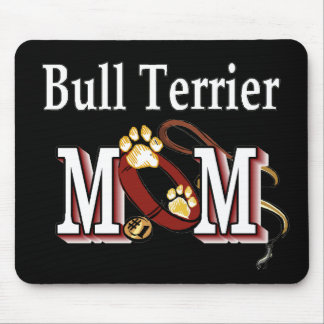 Bull Terrier Dog MOM Mouse Pad