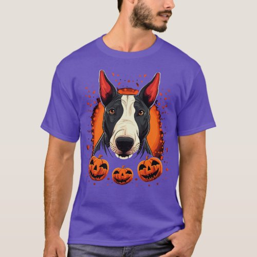 Bull Terrier Halloween T_Shirt