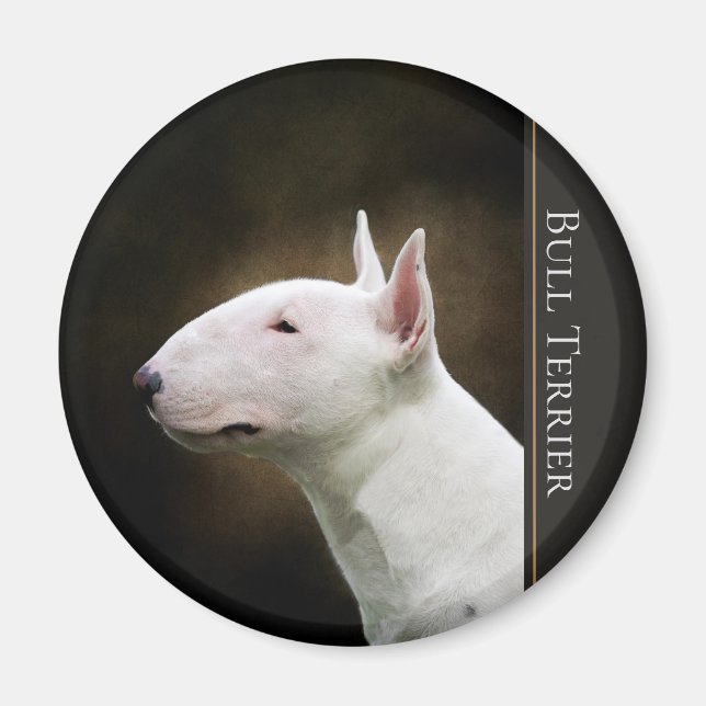 Bull Terrier Magnet (Front)