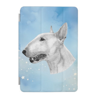 Bull Terrier pencil drawing iPad Mini Cover