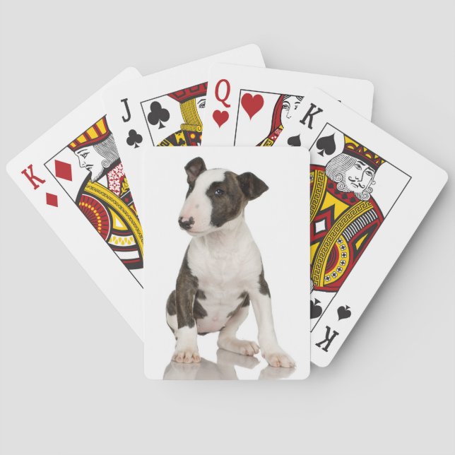 Bull Terrier Poker Cards (Back)