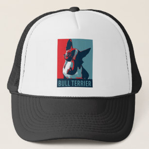 Bull Terrier Political Parody Trucker Hat