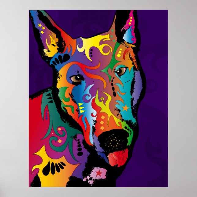 Bull Terrier Poster (Front)