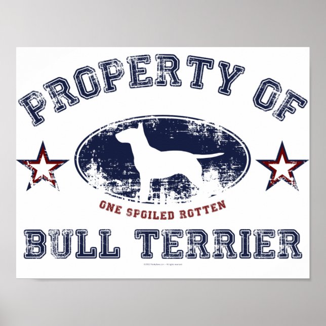 Bull Terrier Poster (Front)