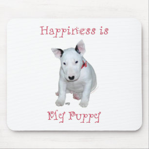 Bull Terrier Puppy Mouse Pad