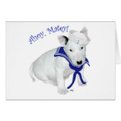 Bull Terrier Puppy Sailor (Front Horizontal)