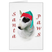 Bull Terrier Santa Paws (Front)