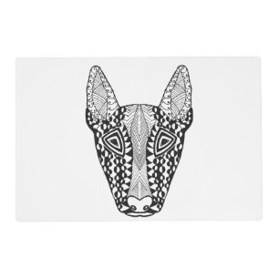 Bull Terrier Sketch Placemat