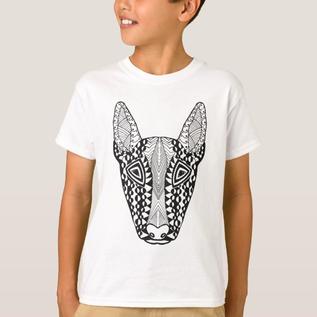 Bull Terrier Sketch T-Shirt (Front)