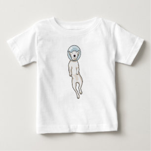 Bull Terrier Space Baby T-Shirt
