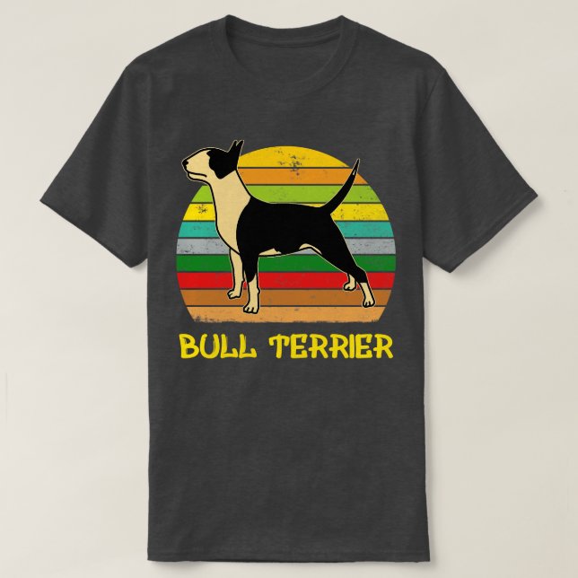 Bull Terrier  T-Shirt (Design Front)