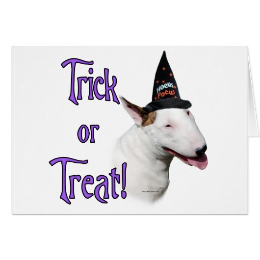 Bull Terrier Trick Cards (Front Horizontal)