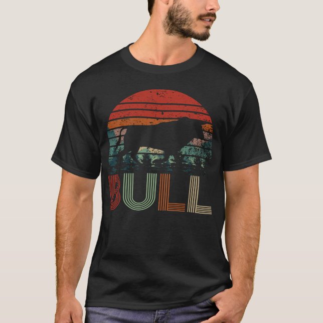 bull terrier vintage T-Shirt (Front)