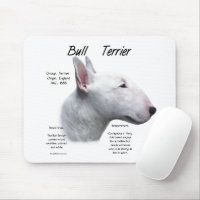 BULL TERRIER Face Towel Monogram Black