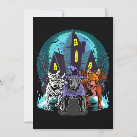 Bull Terriers Mummy Witch Beagle Halloween Gift (Front)