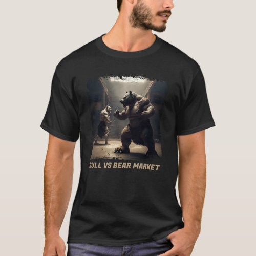 Bull Vs Bear Market in Dojo T_Shirt