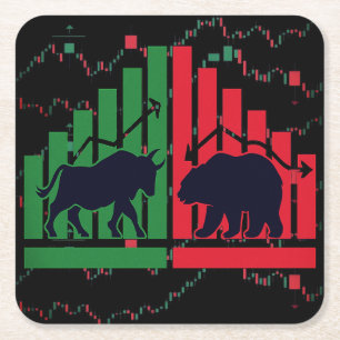 Bull vs Bear Trading Coaster  Stock market