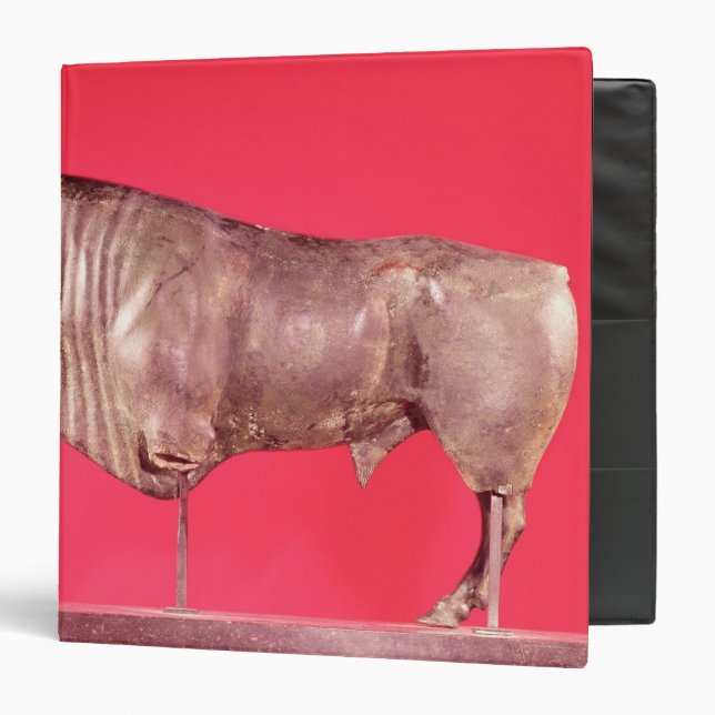 Bull with three horns, from Avrigney Binder (Front/Inside)