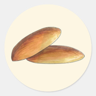Bulla Cakes Traditional Jamaican Molasses Cake Classic Round Sticker