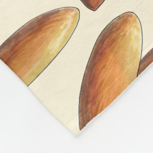 Bulla Cakes Traditional Jamaican Molasses Cake Fleece Blanket