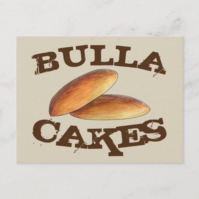 Bulla Cakes Traditional Jamaican Molasses Cake Postcard (Front)