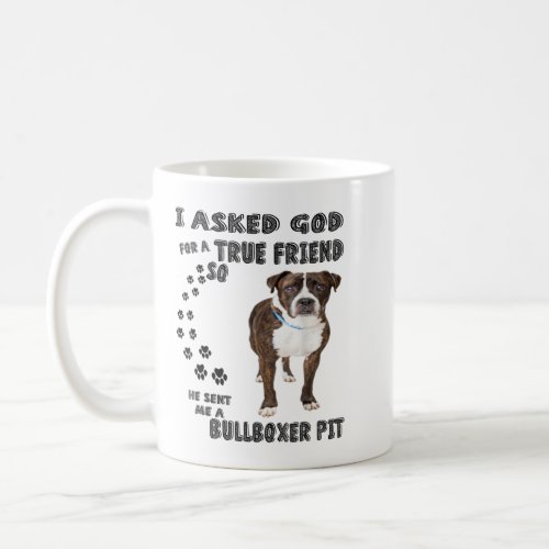 Bullboxer Pit Quote Mom Dad Costume Boxer Pitbull Coffee Mug