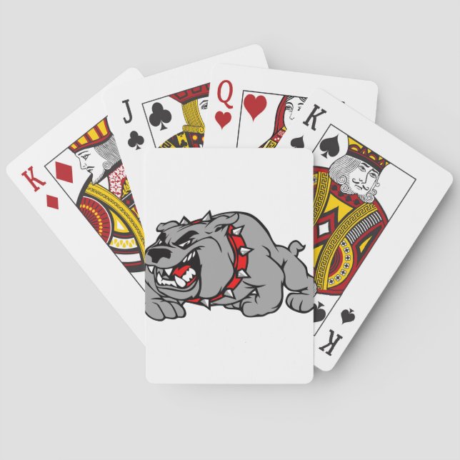 bulldog2 poker cards (Back)