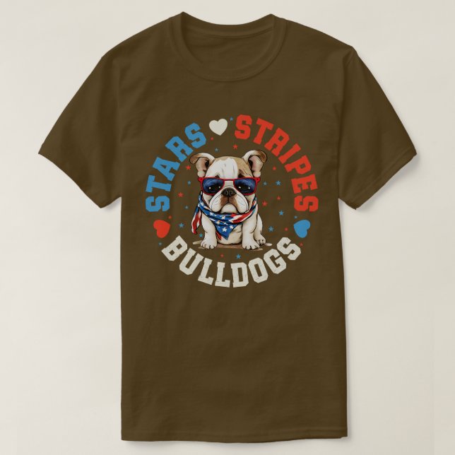 Bulldog 3 T-Shirt (Design Front)