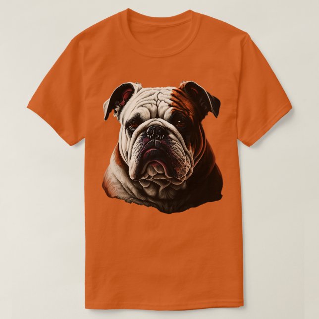 Bulldog 6 T-Shirt (Design Front)
