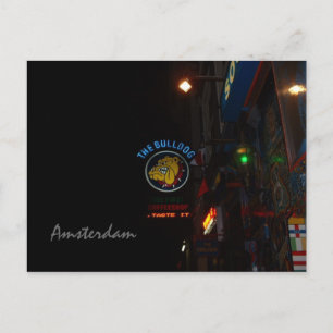 bulldog, Amsterdam Postcard