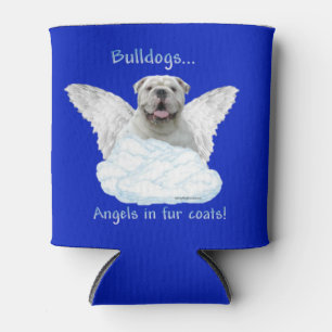 Bulldog Angel Poster Can Cooler