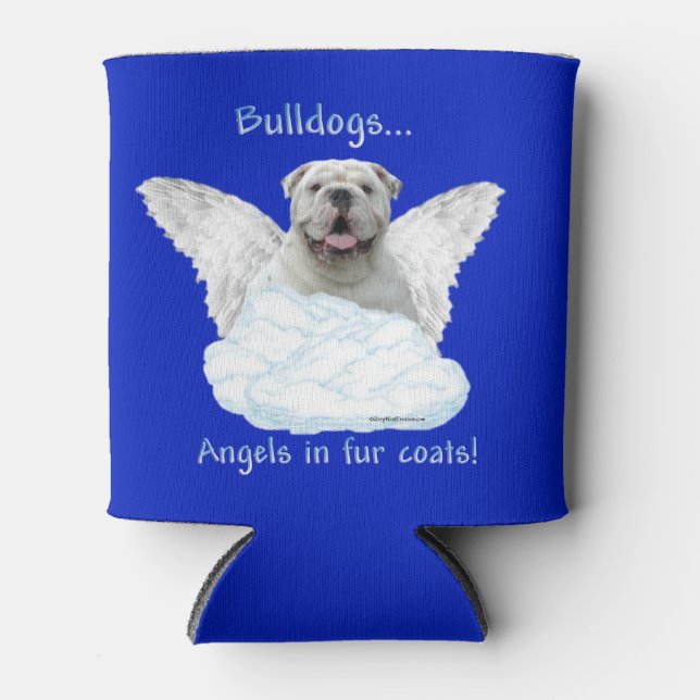 Bulldog Angel Poster Can Cooler (Front)