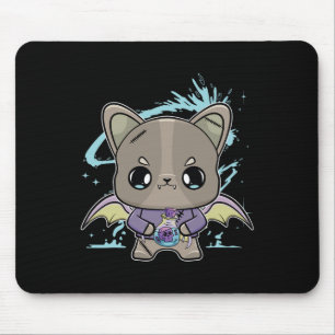 Bulldog Anime Dog Magic Potion Mouse Pad