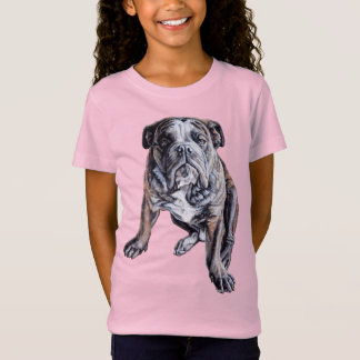Bulldog Art Shirt Kid's Bulldog T-Shirts & Hoodies