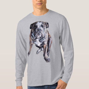 Bulldog Art Shirt Men's Bulldog T-Shirts