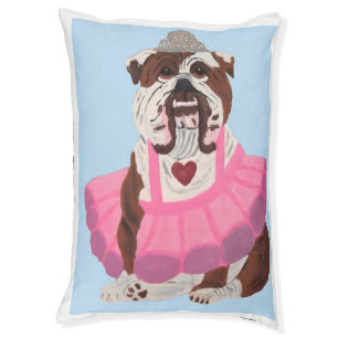 Bulldog Ballerina Pet Bed
