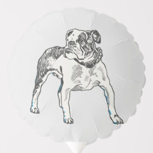 Bulldog  balloon