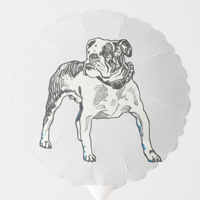 Bulldog  balloon (Front)