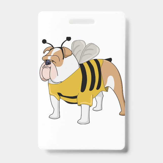 bulldog bee badge (Front)
