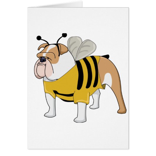 bulldog bee cards (Front)