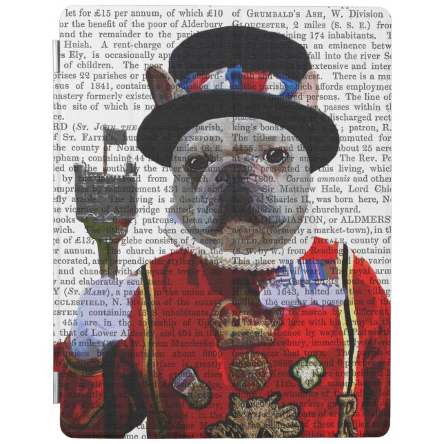 Bulldog Beefeater iPad Air Cover (Front)