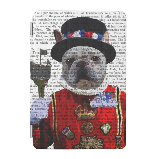 Bulldog Beefeater iPad Mini Cover (Front)